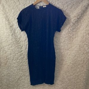 💰💰 Vintage silk beaded dress